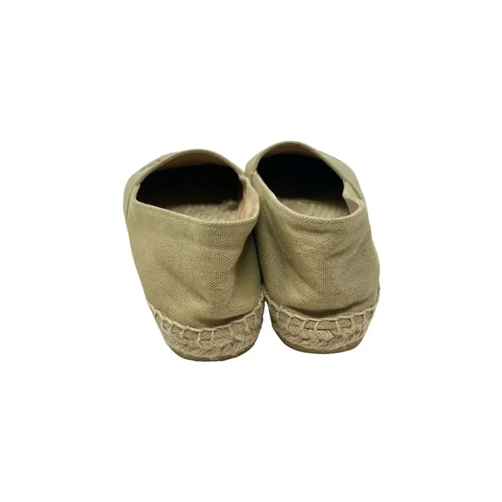 Kenzo Beige Classic Tiger Embroidered‎ Espadrilles Beige Tan Size 38 / US 6.5